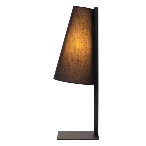 Lucide GREGORY - Table lamp - 1xE27 - Black - detail 1